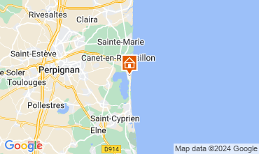 Mappa Canet-en-Roussillon Monolocale 61472