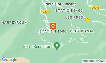 Mappa Puy Saint Vincent Appartamento 67748