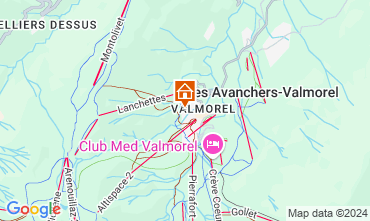 Mappa Valmorel Appartamento 111703