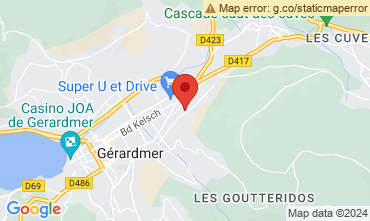 Mappa Grardmer Appartamento 79475