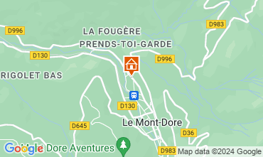 Mappa Le Mont Dore Casa 14875