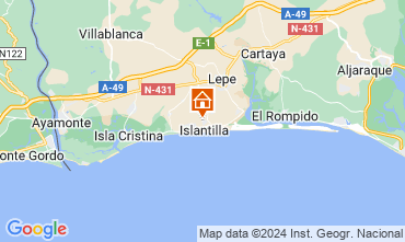 Mappa Islantilla Villa  63497