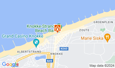 Mappa Knokke-le-Zoute Monolocale 123250