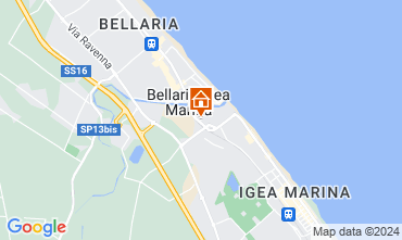 Mappa Bellaria Igea Marina Appartamento 71681