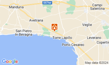 Mappa Porto Cesareo Appartamento 128251