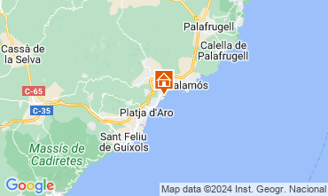 Mappa Sant Antoni de Calonge Appartamento 98168