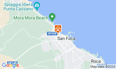 Mappa San Foca Villa  109275