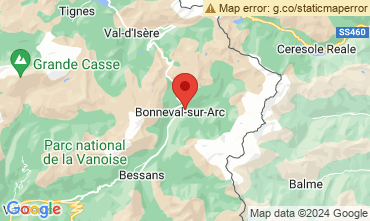 Mappa Bonneval sur Arc Appartamento 475