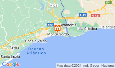 Mappa Monte Gordo Appartamento 83166