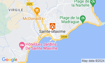 Mappa Sainte Maxime Appartamento 87179