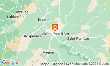 Mappa Vallon-Pont-D'Arc Appartamento 32319
