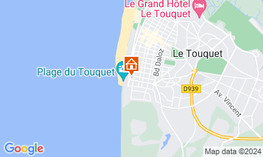 Mappa Le Touquet Appartamento 84476