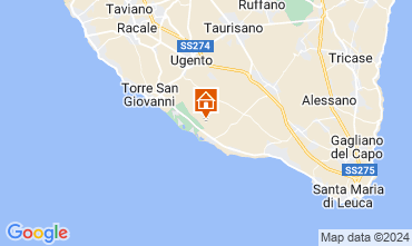 Mappa Ugento - Torre San Giovanni Villa  128898