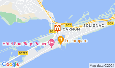 Mappa Carnon Plage Monolocale 57176