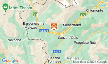 Mappa Bardonecchia Appartamento 40552