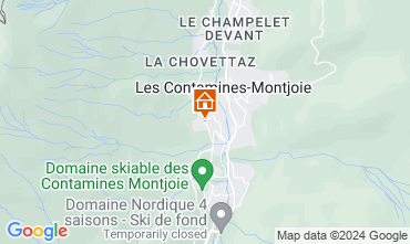 Mappa Les Contamines Montjoie Appartamento 27901