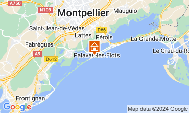 Mappa Montpellier Appartamento 127448