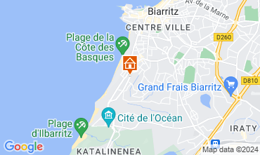 Mappa Biarritz Appartamento 112856