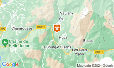 Mappa Alpe d'Huez Chalet 54265