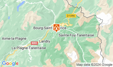 Mappa Les Arcs Appartamento 275