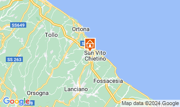 Mappa San Vito Chietino Appartamento 83371