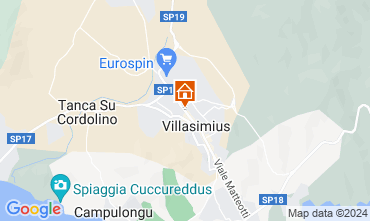 Mappa Villasimius Appartamento 125487