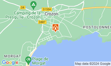 Mappa Crozon Casa 127716