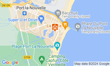 Mappa Port La Nouvelle Casa 128569