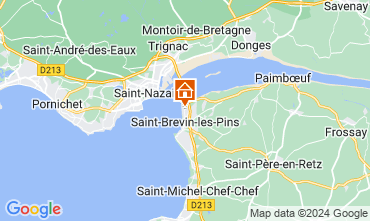 Mappa Saint Brevin les Pins Appartamento 128372