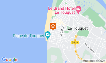 Mappa Le Touquet Monolocale 120176