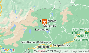 Mappa Les Angles Chalet 106862