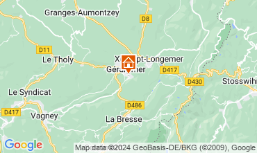 Mappa Grardmer Appartamento 126200