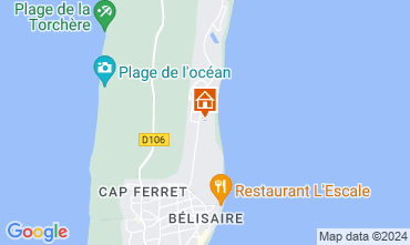 Mappa Cap Ferret Villa  112141