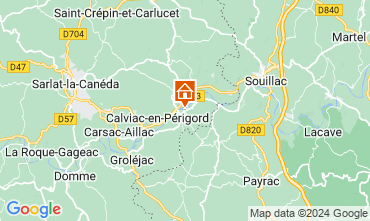 Mappa Sarlat Casa 76611