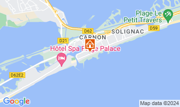 Mappa Carnon Plage Appartamento 109199