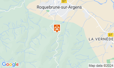 Mappa Roquebrune sur Argens Agriturismo 128015