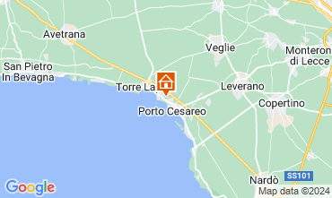 Mappa Porto Cesareo Appartamento 81636