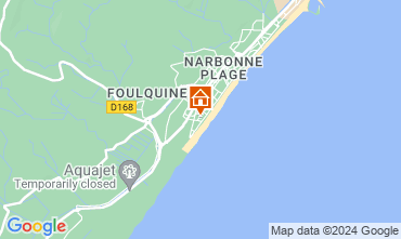 Mappa Narbonne plage Appartamento 68345