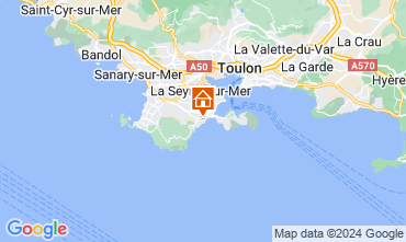 Mappa La Seyne sur Mer Appartamento 124296