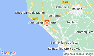 Mappa Saint Jean de Monts Casa 9433