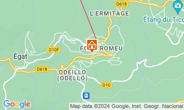 Mappa Font Romeu Appartamento 126219