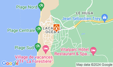 Mappa Lacanau Casa 76733