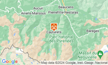 Mappa Cauterets Appartamento 15298