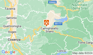 Mappa Camigliatello silano Chalet 74943