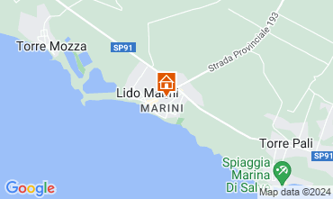 Mappa Lido Marini Appartamento 113769