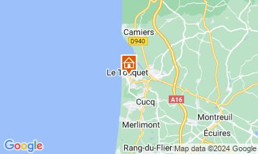 Mappa Le Touquet Appartamento 92348