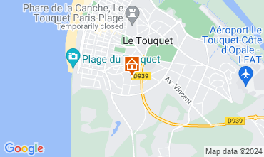 Mappa Le Touquet Appartamento 92348