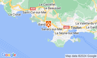 Mappa Sanary-sur-Mer Villa  119961