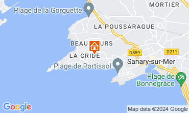 Mappa Sanary-sur-Mer Villa  119961