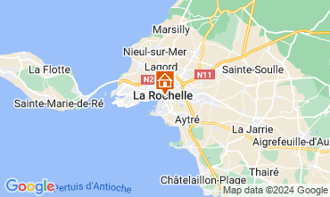 Mappa La Rochelle Appartamento 127151